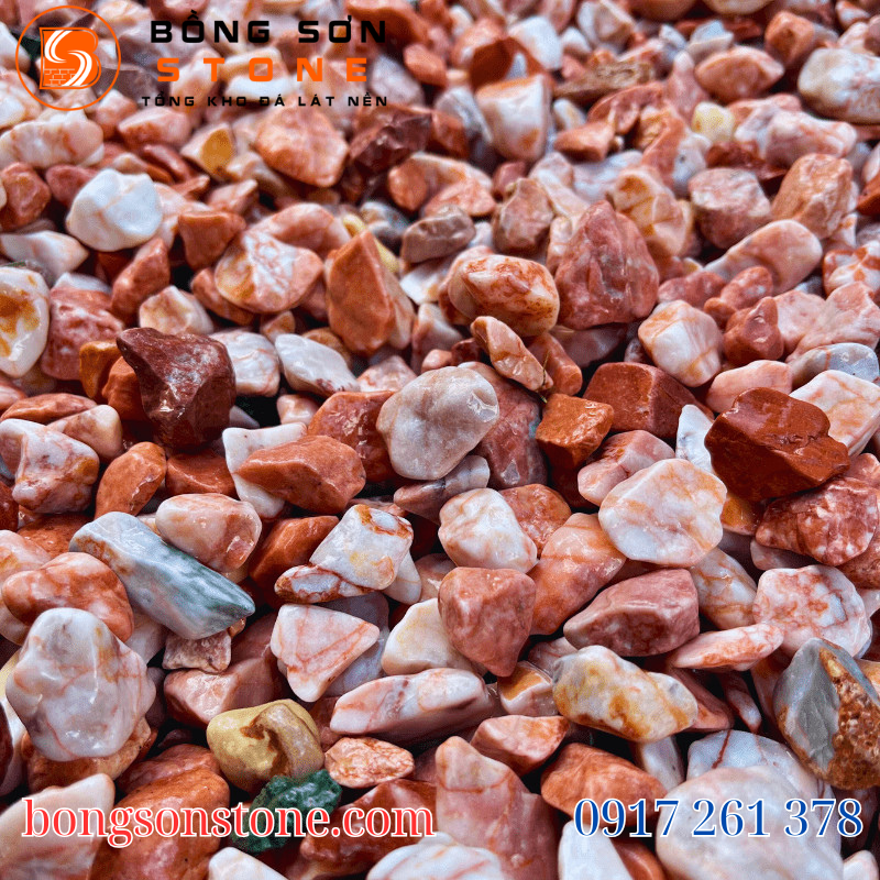 Gợi ý địa chỉ uy tín mua đá cuội ở Nha Trang nhiều màu sắc, kích thước 4 Đá cuội tại Bồng Sơn Stone đáp ứng các tiêu chuẩn về màu sắc, hình dáng