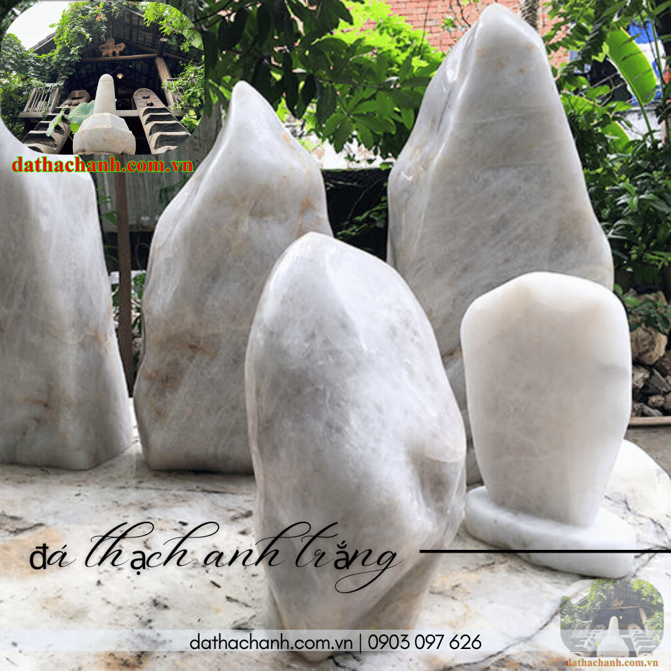 tru-da-thach-anh-trang-tu-nhien-phong-thuy đá thạch anh trắng
