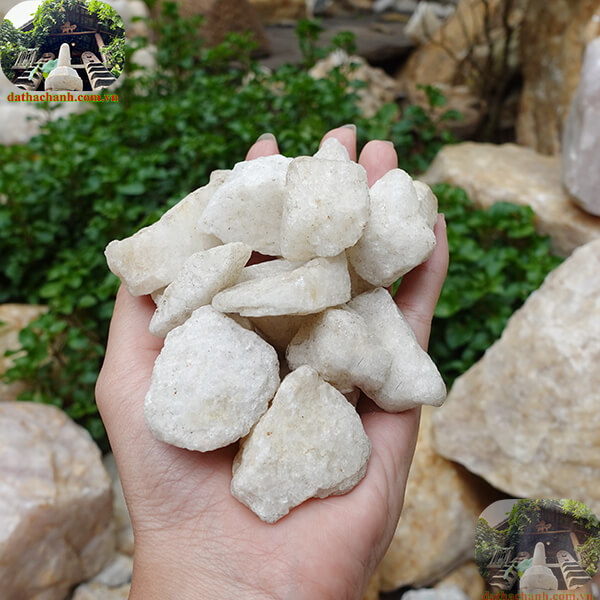 Đá thạch anh vụn thô 1x2cm