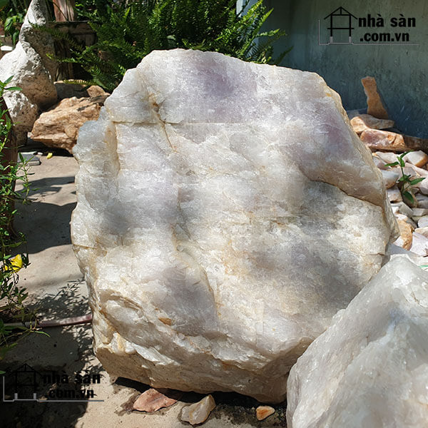Đá Thạch Anh Hồng Nguyên Khối