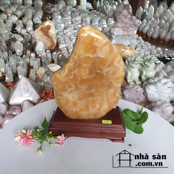 Đá Thạch Anh Vàng Tự Nhiên