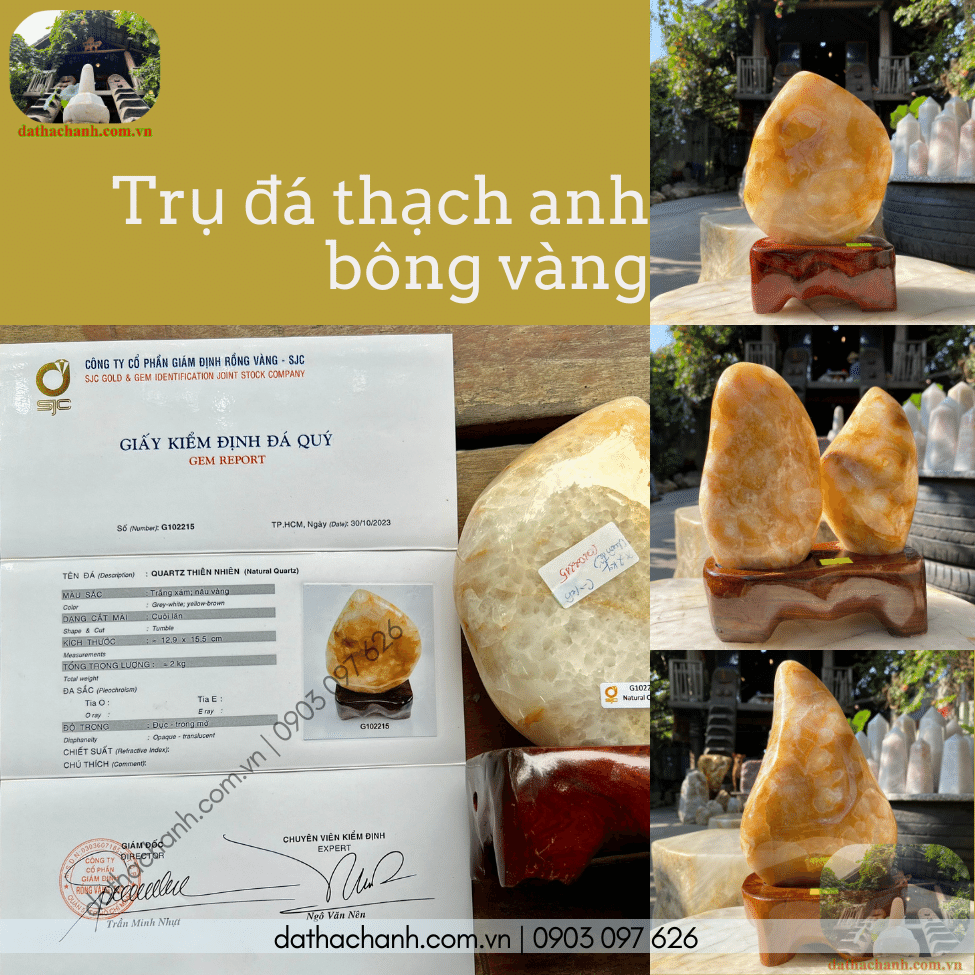 tru-da-thach-anh-bong-vang-tu-nhien-100% đá thạch anh bông vàng tự nhiên 100%